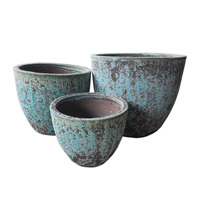 Kits de propagation en céramique émaillée vietnamienne de haute qualité, multi-tailles, style moderne, multi-usages, pour jardin domestique, toutes saisons, Chau Viet