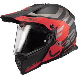 LS2 pioniere EVO avventuriero casco bianco-nero