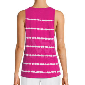 Cómoda ropa de fitness para gimnasio Camiseta sin mangas para mujer Ropa activa Precio bajo En stock Camiseta sin mangas para mujer - Product Image 2