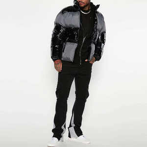 Veste bouffante pour hommes de style audacieux avec confort chaleureux et design moderne à la mode pour un usage extérieur et décontracté par temps froid - Product Image 4