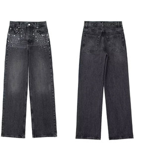 2025 Unisex Custom Viral Men's Gothic Big Scare Super Skull Dark Street Punk Rock Goth Pantalones de Viral Industry - Product Image 2