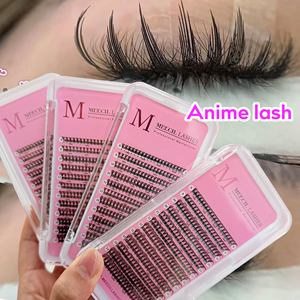 Cils d'anime manga virales |   Cils graphiques spectaculaires pour le maquillage de bandes dessinées et de cosplay |   Vente en gros - Product Image 1
