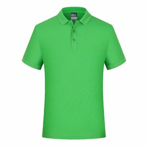 Chemises pour hommes T-shirts pour hommes Chemises polo en polyester vierges à manches courtes personnalisées et confortables avec logo brodé en vrac - Product Image 5