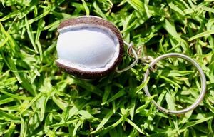 Prix de gros Porte-clés personnalisés en forme de ballons de hurling GAA en cuir PU faits à la main, sport irlandais traditionnel, meilleur cadeau, porte-clés Sliotars - Product Image 5