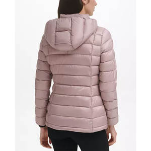 Chaqueta acolchada de invierno personalizable para mujer de manga larga con tela de nailon acolchada chaquetas de mujer con burbujas - Product Image 5