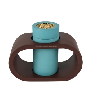 Brûleur à Bakhoor Arabe en Bois Fait Main de Haute Qualité Élégant Traditionnel Mubkhar pour Cadeau de Ramadan Eid Décoration de la Maison & Parfum Spirituel - Product Image 6