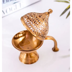 Brûleur d'encens décoratif en laiton et métal dernier modèle attrayant brûleur d'encens en laiton pour la décoration de la maison à Offre Spéciale au prix le plus bas - Product Image 4