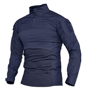Fabricante de ropa, venta al por mayor, camisa táctica para exteriores de alta calidad para adultos, ropa de entrenamiento, camisas tácticas de manga larga para hombres - Product Image 4
