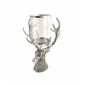 Bougeoir chauffe-plat de renne de Noël Sculpture de cerf Candélabre Bougeoir de cerf pour les occasions de Noël en gros. - Product Image 1