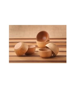 Mini helado de madera de acacia de madera de la mejor calidad y vajilla, cuenco de helado de madera y proveedor mayorista - Product Image 4
