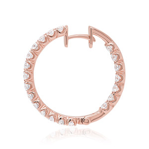 Pendientes de Aro con Diamantes Cultivados en Laboratorio de 2.45CT, Certificados por IGI, Oro de 10KT, Joyería de Lujo de Alta Gama para Mujer, OEM ODM - Product Image 6