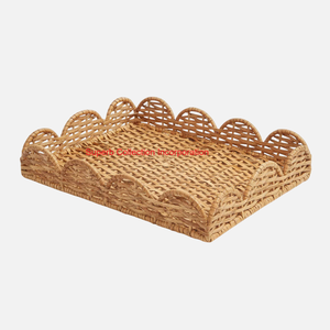 Plateau de service décoratif pour collations de table au design élégant Vente en gros Excellent prix pour la décoration intérieure et l'organisation de la table - Product Image 1