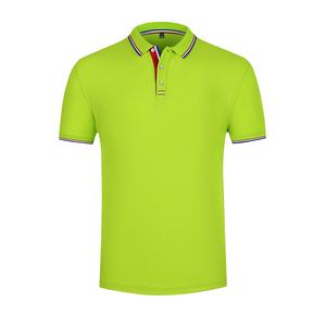 Haute qualité été pour Polo pour hommes 100% coton vêtements de Golf coloré ligne décolleté personnalisable marque couleur pour - Product Image 4