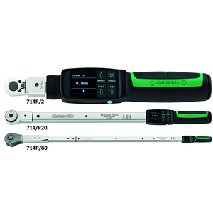 Clé à cliquet réversible Stahlwille MANOSKOP 714 R avec angle de serrage et couple élevé – Outil de haute qualité - Product Image 2