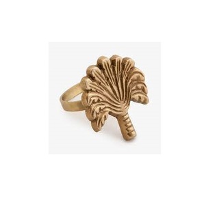Rond de serviette en laiton design ananas aspect moderne rond de serviette en laiton de taille moyenne pour article décoratif Design fantaisie - Product Image 6