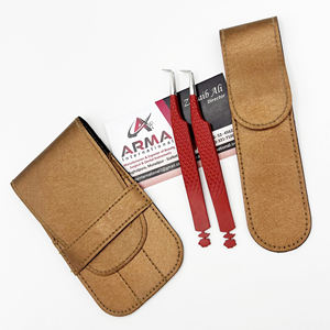 แหนบต่อขนตาปลอมสแตนเลสคุณภาพสูงแบบตามสั่ง90องศาแยกได้อย่างยั่งยืนเส้นใยงามหัวแหลม - Product Image 5