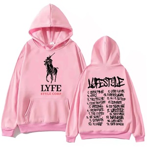 Design Hoodie Lifestyle 2025 Hoodie Todos los colores Personalizar Hip Hop Pullover Tops Sudadera - Product Image 4