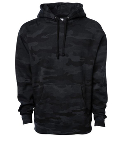 Couleurs de haute qualité pulls Logo personnalisé imprimé Camo Design groupe marque broderie hommes et femmes 100% coton sweats à capuche 400 GSM - Product Image 2