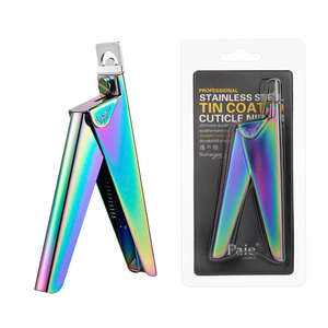 Outils à ongles acryliques professionnels en acier inoxydable et en plastique en gros faux ongles conseils coupe-pointes pour salon usage domestique - Product Image 6