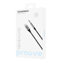Proove SoundMesh Cable AUX Audio Câble sonore de haute qualité Adaptateur 3.5mm Type-C à 3.5mm Hi-Fi