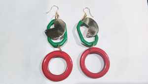 ต่างหูแฟชั่นเรซินรูปร่างน่ารักสำหรับผู้หญิงต่างหูห้อยดีไซน์ล่าสุดสำหรับใช้ในชีวิตประจำวัน - Product Image 5