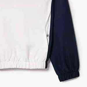 ชุดวอร์มผู้ชายแบบมีโลโก้สั่งทำ เสื้อฮู้ด กางเกงขายาวทรงสลิมฟิต ผ้าโพลีเอสเตอร์ 100% ระบายอากาศได้ดี น้ำหนักเบา มีเชือกผูก - Product Image 4