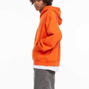 Sweat à capuche unisexe en coton épais 100% Design personnalisé avec impression de logo Sweat-shirt en polaire éponge de qualité Design de poche d'hiver - Product Image 1