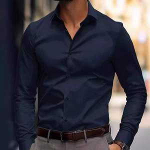 Camisas con botones informales de manga larga para hombre, venta al por mayor, precio barato, antiarrugas, moda, gran oferta, Exportación de Bangladesh - Product Image 6