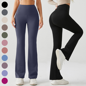 Lulu Leggings taille haute serré Leggings personnalisés pantalons cousus pour femmes vêtements de sport femmes vêtements de sport Fitness Yoga Leggings - Product Image 4