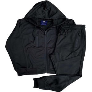 Survêtements pour hommes avec fermeture éclair contrastée à deux tons, style de rue vierge avec sweats à capuche, survêtement ajusté de jogging pour femmes - Product Image 6