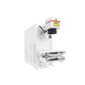 Mini Portable Type Fiber Laser Marking Machine for Metal Glasses Frames Laser Engraver Price 20w 30w
