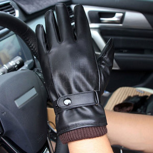 Guantes de Conducción de Cuero Diseñados con Tela Suave y Duradera que Ofrece un Fuerte Agarre y un Ajuste Cómodo - Product Image 2