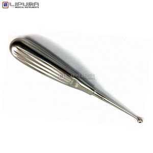 Curette à os Bruns Curette ronde et pointue Fig. 0 17 cm Chirurgie des tissus dentaires Procédures chirurgicales de haute qualité Instruments médicaux - Product Image 3