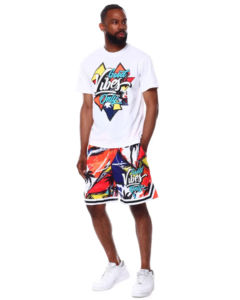 2025 hommes de haute qualité 100% coton biologique décontracté respirant Streetwear surdimensionné T-Shirt Shorts ensemble grande taille été survêtement - Product Image 1