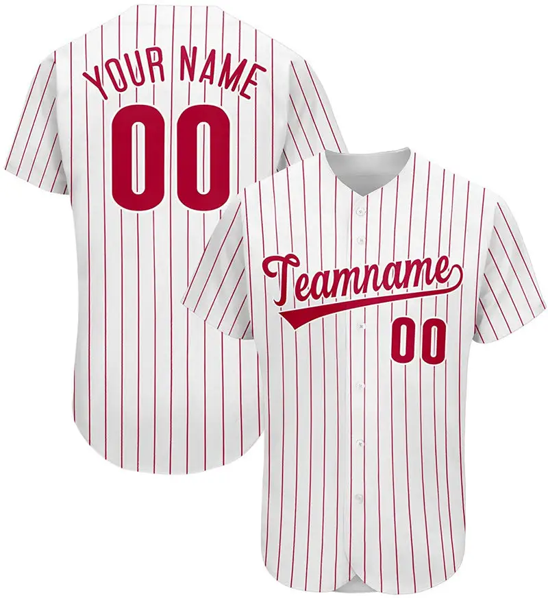 OEM Private Label Custom Logo Günstige Leere Mode Günstige Großhandel Plain Baseball Jersey Für Herren