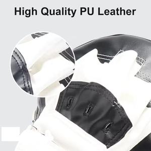 Mitaines en cuir incurvées imprimées de logo personnalisé de Parana pour l'entraînement de MMA et la pratique de boxe - Product Image 4