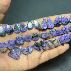 Par de Gemas de Cheroita Verde Natural Suelta de Grado AAA, Cabujón para Joyería con Certificación de Terceros - Product Image 2