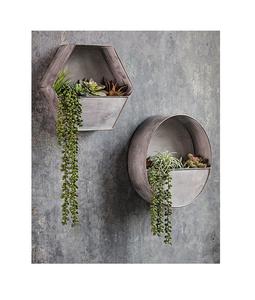 Jardinière murale suspendue de qualité supérieure Pot élégant unique pour exposer les plantes et améliorer l'ambiance intérieure et extérieure - Product Image 2