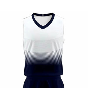 Uniforme de voleibol de fabricante de Pakistán, uniforme de voleibol de mejor estilo hecho en fábrica para adultos - Product Image 4
