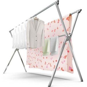 Personnalisé nouveau tuyau industriel élégant porte-vêtements tour pliante support de haute qualité vêtements étendoir usine - Product Image 6