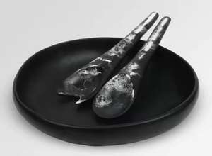 Dernier modèle Bol à fruits en bois et résine époxy Bol à salade créatif Bol décoratif en résine et bois Vaisselle de table - Product Image 3