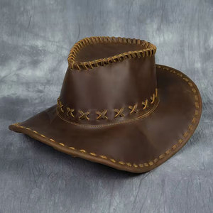 Chapeau de cowboy unisexe en promotion, nouvelle mode, très populaire auprès des jeunes adultes, taille personnalisée pour usage extérieur, vente en gros - Product Image 5
