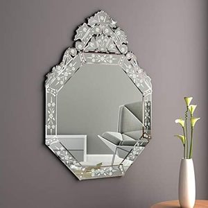 Luxury Royal Antique Style Wall Mounted Decorative <b>Mirror</b> Venetian <b>Mirror</b> Ornate Etched Glass for Hotels - Product Image 1