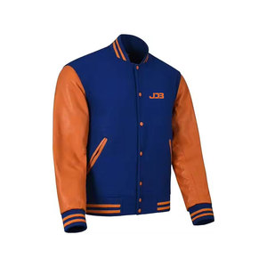 Veste de sport pour homme, nouvelle tendance, col montant, logo sur le devant, séchage rapide, respirante, style lettreman, best-seller - Product Image 2