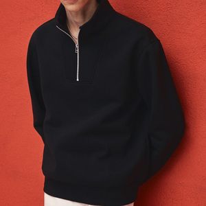 Personalizable French Terry Color sólido 100% Cómodo Suelto Cuello redondo Sudadera con capucha Precio de fábrica - Product Image 4