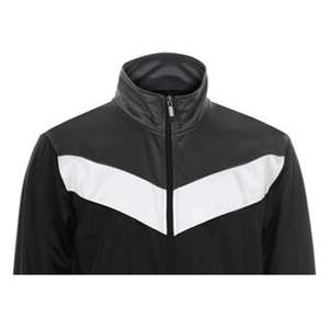 XL Plus Size Athletic Winter Chándal Entrenamiento largo Fleece Hood Cremallera Cordón Cintura Impreso Logo para Jogging Running - Product Image 3