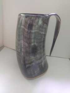 Cuerno de buey de búfalo Taza de cuerno de bebida natural antigua Uso para el hogar y la fiesta sublimación en blanco DIY - Product Image 4