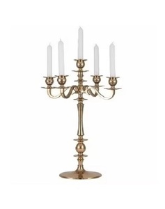 Candelabros de metal vintage Candelabros para velas de 2,75 pulgadas Portavelas de 5 brazos - Product Image 2