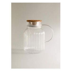 JUGS Design classique Pichet à eau en résine de polyester Texture en résine avec motif de tourbillon d'abricot Aqua pour les cadeaux de Noël de cuisine - Product Image 6