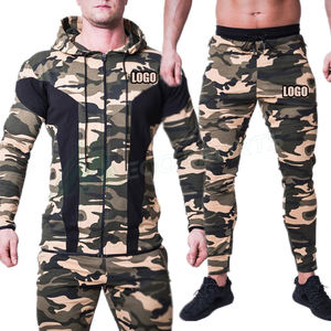 Chándal de camuflaje para hombre, chándal deportivo de manga larga para hombre - Product Image 4